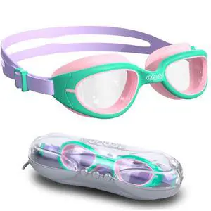 Kids Swim Goggles | Anti-Fog & HD | Comfy 3D Fit | Durable Unisex-Child Swimming Goggles for Boys & Girls Ages 3-14 Kids Swim Goggles | Anti-Fog & HD | Comfy 3D Fit | Durable Unisex-Child Swimming Goggles for Boys & Girls Ages 3-14