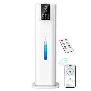 Smart Humidifiers Large Room Bedroom Home,2.11Gal(8L) Quiet Top Fill Cool Mist Humidifier,Smart App & Remote Control, 3 Speed Humidifier with 360°Nozzle,Humidity Setting for Baby Office Plant(White) Smart Humidifiers Large Room Bedroom Home,2.11Gal(8L) Quiet Top Fill Cool Mist Humidifier,Smart App & Remote Control, 3 Speed Humidifier with 360°Nozzle,Humidity Setting for Baby Office Plant(White)
