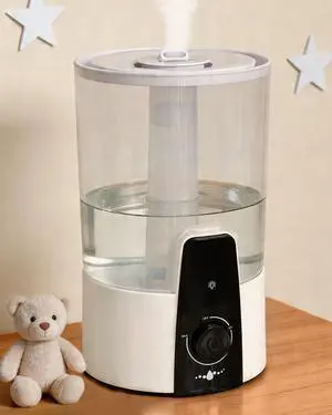 Humidifiers for Bedroom,1.06Gal(4L) humidifier for baby Dishwasher-Safe Tank Easy Clean,3-in-1 Humidifier & Aroma Diffuser & Night Light,Top Fill,360° Ultra-Fine Spray,Auto Shut-Off,Home,Nursery,White Humidifiers for Bedroom,1.06Gal(4L) humidifier for baby Dishwasher-Safe Tank Easy Clean,3-in-1 Humidifier & Aroma Diffuser & Night Light,Top Fill,360° Ultra-Fine Spray,Auto Shut-Off,Home,Nursery,White