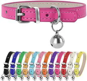 XXS Dog Collar Teacup Dog Collar, Pink Dog Collars, Teacup Dog Collars for Small Dogs Cats, Pink, 3/8 inch Width XXS Dog Collar Teacup Dog Collar, Pink Dog Collars, Teacup Dog Collars for Small Dogs Cats, Pink, 3/8 inch Width