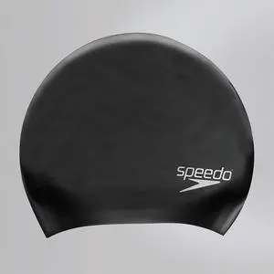 Unisex Long Hair Swim Cap, Black, One Size Unisex Long Hair Swim Cap, Black, One Size