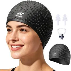 Large Swimming Cap Durable Silicone Waterproof Swimming Cap Ideal for Long Hair and Thick plaits Keep Hair Dry While Swimming Large Swimming Cap Durable Silicone Waterproof Swimming Cap Ideal for Long Hair and Thick plaits Keep Hair Dry While Swimming