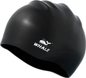 Extra Large Swim Cap for Women Men, Durable Silicone Swimming Hat with Ear Protection, Unisex Adults Bath Swimming Caps for Long Thick Curly Hair & Dreadlocks Braids Weaves Afro Hair (Black) Extra Large Swim Cap for Women Men, Durable Silicone Swimming Hat with Ear Protection, Unisex Adults Bath Swimming Caps for Long Thick Curly Hair & Dreadlocks Braids Weaves Afro Hair (Black)