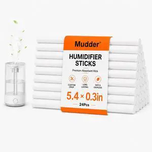 24 Pcs Humidifier Stick Filter Refill 5.35'' Air Diffuser Pure Wicks 24 Pcs Humidifier Stick Filter Refill 5.35'' Air Diffuser Pure Wicks