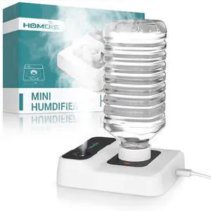 Portable Humidifier - Small Air Humidifiers for Bedroom, Plants, Office, Travel - Cool Mist Humidifiers, Color-Changing Accent Light, 2 Mist Settings, Ivory Portable Humidifier - Small Air Humidifiers for Bedroom, Plants, Office, Travel - Cool Mist Humidifiers, Color-Changing Accent Light, 2 Mist Settings, Ivory