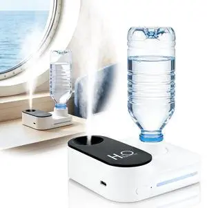Cruise Humidifier Portable Humidifier for Travel Whisper-Quiet Mini Humidifier Travel Humidifier for Cruise, Office or Car with Night Light, Auto-Off & 2 Mist Modes Water Bottle Humidifier Cruise Humidifier Portable Humidifier for Travel Whisper-Quiet Mini Humidifier Travel Humidifier for Cruise, Office or Car with Night Light, Auto-Off & 2 Mist Modes Water Bottle Humidifier