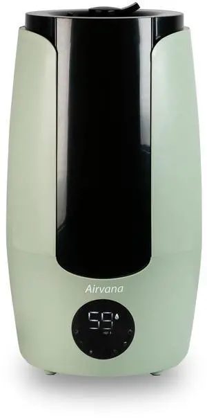 2.25 Gallon Top Fill Digital Humidifier with LED Display, Sage 2.25 Gallon Top Fill Digital Humidifier with LED Display, Sage