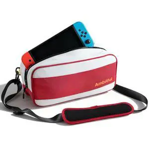One Game G2 Carrying Bag, Travel Crossbody Bag, 8-Card Organizer, Padded Lining, Double Zippers, Adjustable Strap 74136cm for Switch 2 Console, Controllers, Dock & Accessories One Game G2 Carrying Bag, Travel Crossbody Bag, 8-Card Organizer, Padded Lining, Double Zippers, Adjustable Strap 74136cm for Switch 2 Console, Controllers, Dock & Accessories