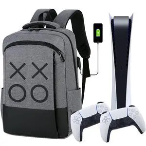 Travel Bag/Travel Backpack Game Backpack Compatible with PS5 Travel Case/PS4 Pro/PS4 Slim/Xbox one/Xbox One Slim/Game Accessories Travel Bag/Travel Backpack Game Backpack Compatible with PS5 Travel Case/PS4 Pro/PS4 Slim/Xbox one/Xbox One Slim/Game Accessories