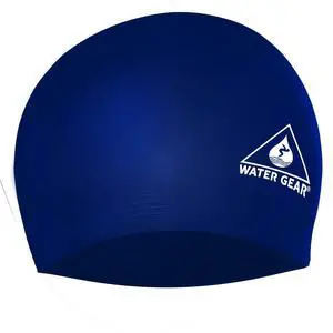 Latex Adult Swim Cap - Durable and Flexible Unisex Non-Waterproof - Great for Short and Long Hair - Improve Your Performance - Triathlon Swimmers and Athletes - Navy Latex Adult Swim Cap - Durable and Flexible Unisex Non-Waterproof - Great for Short and Long Hair - Improve Your Performance - Triathlon Swimmers and Athletes - Navy