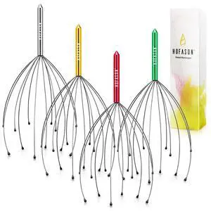 Head Scratcher Stocking Stuffers for Adults Women Men Teen Girls Boys, 4pcs Head Massager Scalp, Funny White Elephant Gifts, Christmas Bulk Gifts for Mom Dad Him Her Birthday Gift Prizes Head Scratcher Stocking Stuffers for Adults Women Men Teen Girls Boys, 4pcs Head Massager Scalp, Funny White Elephant Gifts, Christmas Bulk Gifts for Mom Dad Him Her Birthday Gift Prizes
