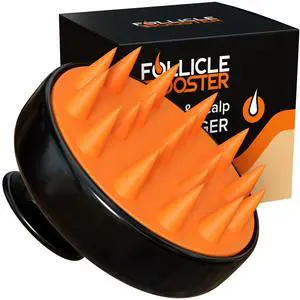 Scalp and Beard Manual Massager - Silicone Hair Scrubber, Cleansing Care Brush - Ergonomic Exfoliator for Dandruff Removal that Promotes Healthy Hair Growth Scalp and Beard Manual Massager - Silicone Hair Scrubber, Cleansing Care Brush - Ergonomic Exfoliator for Dandruff Removal that Promotes Healthy Hair Growth