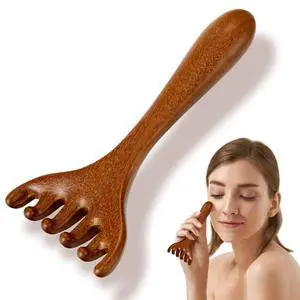6 Claws Wood Scalp Massager, Sandalwood Gua Sha Comb, Head Scalp Scratcher Massage Tool for Deep Relaxation & Stress Reductio Gifts(MoyRetty) 6 Claws Wood Scalp Massager, Sandalwood Gua Sha Comb, Head Scalp Scratcher Massage Tool for Deep Relaxation & Stress Reductio Gifts(MoyRetty)