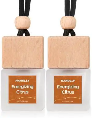 Car Air Freshener, Citrus Hanging Essential Oil Air Freshener Diffuser Car Air Freshener, Citrus Hanging Essential Oil Air Freshener Diffuser