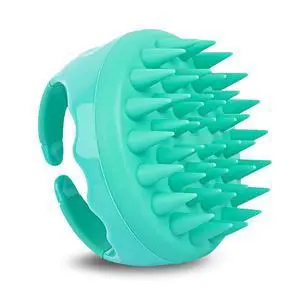 Scalp Massager Brush Relaxes Scalp and Relieves Itching - Hair Brush Exfoliator for Dandruff Removal - Soft Silicone Head Scrubber for Wet & Dry Strands - for All Hair Types Scalp Massager Brush Relaxes Scalp and Relieves Itching - Hair Brush Exfoliator for Dandruff Removal - Soft Silicone Head Scrubber for Wet & Dry Strands - for All Hair Types
