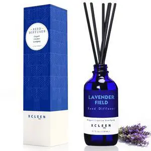 Reed Diffuser Set, Lavender Field Oil Diffuser with Sticks, Long-Lasting Home Fragrance Reed Diffusers for Bathroom Shelf Office Decor, Luxury Air Fresheners 3.7 oz(110ml) Reed Diffuser Set, Lavender Field Oil Diffuser with Sticks, Long-Lasting Home Fragrance Reed Diffusers for Bathroom Shelf Office Decor, Luxury Air Fresheners 3.7 oz(110ml)