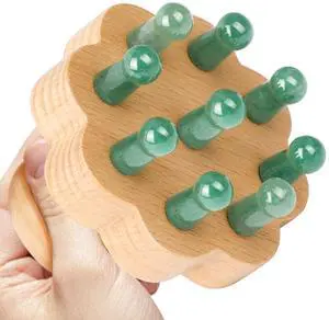Scalp Massager, Head Scalp Massage Comb, Jade Comb for Head Stress Relax, Massage Tool for Relieve Headaches Scalp Massager, Head Scalp Massage Comb, Jade Comb for Head Stress Relax, Massage Tool for Relieve Headaches