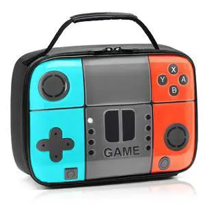 Kids Lunch Box for Boys,Game Console Insulated Lunch Bag for Kids,Leather Lunchbox for Boys,Waterproof Leakproof Portable Fits Most Bento Boxes Kids Lunch Box for Boys,Game Console Insulated Lunch Bag for Kids,Leather Lunchbox for Boys,Waterproof Leakproof Portable Fits Most Bento Boxes