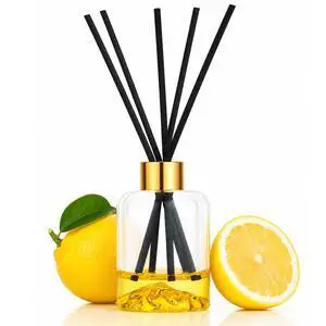 Reed Diffuser Set, Lemon Verbena Oil Diffusers 5.07 fl oz Scented Diffuser with Sticks Home Fragrance Reed Diffuser for Bathroom Shelf Decor Reed Diffuser Set, Lemon Verbena Oil Diffusers 5.07 fl oz Scented Diffuser with Sticks Home Fragrance Reed Diffuser for Bathroom Shelf Decor
