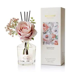 Reed Diffuser Set, 8.4 fl oz Scent Diffuser with 6 Reed Sticks, Home Fragrance,Up to 120 Day Long Lasting Scent,Reed Diffuser for Bathroom,Shelf Decor (Jasmine Rose) Reed Diffuser Set, 8.4 fl oz Scent Diffuser with 6 Reed Sticks, Home Fragrance,Up to 120 Day Long Lasting Scent,Reed Diffuser for Bathroom,Shelf Decor (Jasmine Rose)