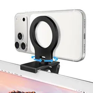 360° Continuity Camera iPhone Webcam Mount for iMac&Desktop Monitor 360° Continuity Camera iPhone Webcam Mount for iMac&Desktop Monitor