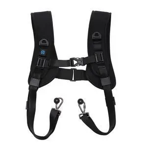 Dual Camera Shoulder Harness for DSLR SLR Cameras with Quick Release Dual Camera Shoulder Harness for DSLR SLR Cameras with Quick Release