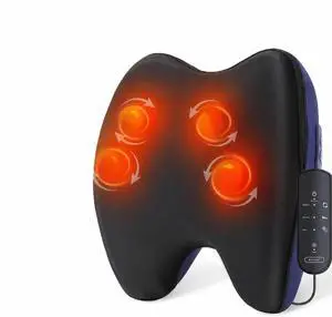 Shiatsu Neck and Back Massager with Heat, Neck and Shoulder Massagers, Deep Tissue Kneading Massage Pillow for Lower Back, Shoulder, Leg Muscle Pain Relief, Relax Christmas Gift for Woman Man Dad Mom Shiatsu Neck and Back Massager with Heat, Neck and Shoulder Massagers, Deep Tissue Kneading Massage Pillow for Lower Back, Shoulder, Leg Muscle Pain Relief, Relax Christmas Gift for Woman Man Dad Mom