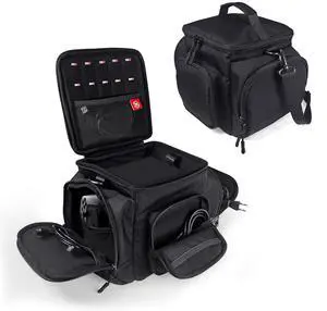 Carrying Case for Steam Machine with Detachable Shoulder Strap,Large Capacity, Travel Bag Multiple Storage Pockets for Steam Controllers, Games, Cables, Portable Hard Disk and Other Accessories Carrying Case for Steam Machine with Detachable Shoulder Strap,Large Capacity, Travel Bag Multiple Storage Pockets for Steam Controllers, Games, Cables, Portable Hard Disk and Other Accessories