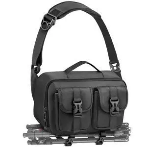 Camera Sling Bag,DSLR Camera Bag with Tripod Holder,Waterproof Camera Shoulder Crossbody Bag for Photographers (Black) Camera Sling Bag,DSLR Camera Bag with Tripod Holder,Waterproof Camera Shoulder Crossbody Bag for Photographers (Black)
