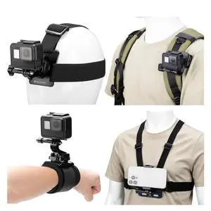 Action Camera Accessories Set for GoPro Hero 13-4 Mission 1 Pro Action Camera Accessories Set for GoPro Hero 13-4 Mission 1 Pro