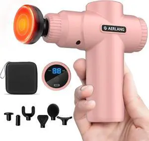 Birthday Gifts for Women Massage Gun with Heat deep Tissue Pink Birthday Gifts for Women Massage Gun with Heat deep Tissue Pink