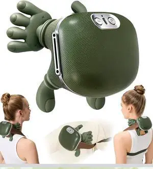 Neck Massager with Heat, Deep Tissue Shiatsu Neck and Shoulder Massager for Muscle Pain Relief, Electric Massage Pillow for Back and Cervical Relaxation, Great Gift for Men and Women Neck Massager with Heat, Deep Tissue Shiatsu Neck and Shoulder Massager for Muscle Pain Relief, Electric Massage Pillow for Back and Cervical Relaxation, Great Gift for Men and Women