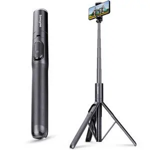 68" Phone Tripod & Selfie Stick, Lightweight All in One Phone Tripod Integrated with Wireless Remote Compatible with All Cell Phones for Selfie/Video Recording/Photo/Live Stream/VlogBlack 68" Phone Tripod & Selfie Stick, Lightweight All in One Phone Tripod Integrated with Wireless Remote Compatible with All Cell Phones for Selfie/Video Recording/Photo/Live Stream/VlogBlack
