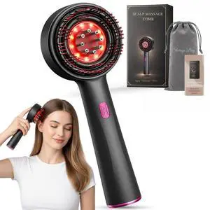 Electric Scalp Massager 3-in-1 Cordless Head Massager & Hair Oil Applicator, Refillable Tank, IPX7 Waterproof Scalp Brush for Home & Travel, Women and Men Electric Scalp Massager 3-in-1 Cordless Head Massager & Hair Oil Applicator, Refillable Tank, IPX7 Waterproof Scalp Brush for Home & Travel, Women and Men