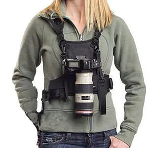 S-VEST Camera Carrying Chest Harness Vest System with Secure Strap for 1 Camera Canon Nikon Sony Panasonic Olympus Fuji S-VEST Camera Carrying Chest Harness Vest System with Secure Strap for 1 Camera Canon Nikon Sony Panasonic Olympus Fuji