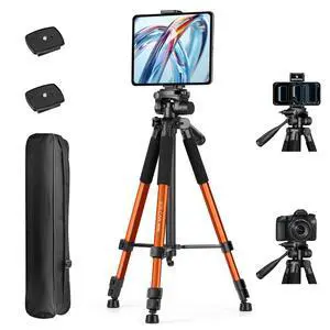 67" Phone iPad Tripod, Professional Camera Tripod 67" Phone iPad Tripod, Professional Camera Tripod