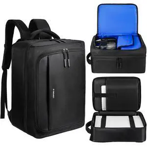 Gaming Travel Backpack Bag Compatible with PS5/PS5 Pro/PS5 Slim/PS4 Gaming Travel Backpack Bag Compatible with PS5/PS5 Pro/PS5 Slim/PS4