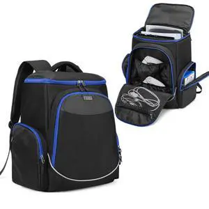 Gaming Console Backpack Travel Bag Compatible with PS5/PS4/Xbox One Gaming Console Backpack Travel Bag Compatible with PS5/PS4/Xbox One