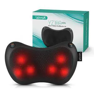 Shiatsu Neck and Back Massager with Heat for Home, Car, Office Shiatsu Neck and Back Massager with Heat for Home, Car, Office