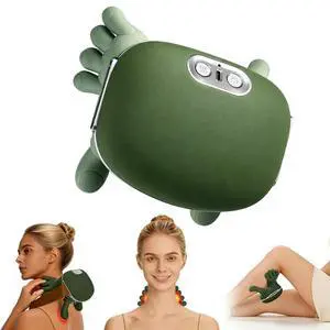 4D Bionic Neck and Shoulder Massager with Heat, Wireless Shiatsu Deep Tissue Kneading with Real Human Fingers Massage, Travel Massager for Muscle Tension Pain Relief, Gifts for Men Women Car Office 4D Bionic Neck and Shoulder Massager with Heat, Wireless Shiatsu Deep Tissue Kneading with Real Human Fingers Massage, Travel Massager for Muscle Tension Pain Relief, Gifts for Men Women Car Office