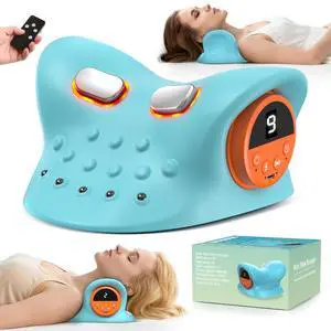 Neck Massager 2026,4-in-1 Neck & Shoulder Massager with Multi-Directional Stretch, Heating & Vibration, 360° Remote Control Ergonomic for Home, Office,Car Travel Neck Massager 2026,4-in-1 Neck & Shoulder Massager with Multi-Directional Stretch, Heating & Vibration, 360° Remote Control Ergonomic for Home, Office,Car Travel