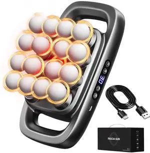16 Head Massage Gun Deep Tissue, Gift for Husband 2026 Upgrade 48KG Force, 3 Modes & 30 Intensities, Quiet Portable with Dual Safety Protection for Neck Back Legs Waist Pain Relief 16 Head Massage Gun Deep Tissue, Gift for Husband 2026 Upgrade 48KG Force, 3 Modes & 30 Intensities, Quiet Portable with Dual Safety Protection for Neck Back Legs Waist Pain Relief