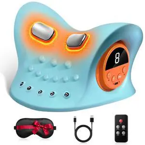 Cordless Neck Massager with Heat for Pain Relief Deep Tissue Cordless Neck Massager with Heat for Pain Relief Deep Tissue
