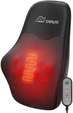 Shiatsu Back Massager with Heat, Neck Shoulder Massager for Pain Relief Deep Tissue, 4D Kneading Back Massage Pillow, 3 Speed/3 Modes Portable for Home Office Car Use Shiatsu Back Massager with Heat, Neck Shoulder Massager for Pain Relief Deep Tissue, 4D Kneading Back Massage Pillow, 3 Speed/3 Modes Portable for Home Office Car Use