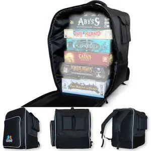XL Board Game Bag: Ultimate Backpack, Travel Organizer, Storage & Carrying Case for Board and Tabletop Games XL Board Game Bag: Ultimate Backpack, Travel Organizer, Storage & Carrying Case for Board and Tabletop Games