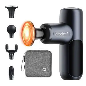 Mini Massage Gun with Heat, Percussion for Pain Relief, Portable Mini Massage Gun with Heat, Percussion for Pain Relief, Portable