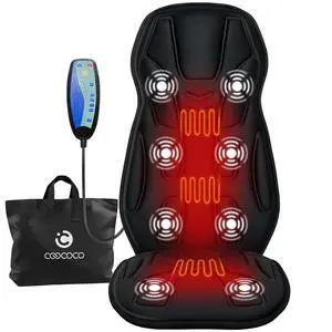 Massage Chair Pad with Heat, 8 Motors, 2 Heat Levels for Recliners Massage Chair Pad with Heat, 8 Motors, 2 Heat Levels for Recliners
