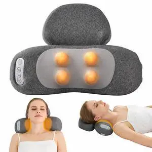 4D Kneading Shiatsu therapillow Massage Neck Hump 4D Kneading Shiatsu therapillow Massage Neck Hump