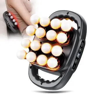 16-Head Massage Gun, Deep Tissue Percussion Massager with 3 Modes & 30 Intensities, 3200mAh Battery Back Massager for Pain Relief, Quiet Handheld Massager (Dark Gray) 16-Head Massage Gun, Deep Tissue Percussion Massager with 3 Modes & 30 Intensities, 3200mAh Battery Back Massager for Pain Relief, Quiet Handheld Massager (Dark Gray)