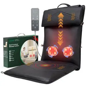 Shiatsu Back Massager for Chair with Heat and Vibration Shiatsu Back Massager for Chair with Heat and Vibration